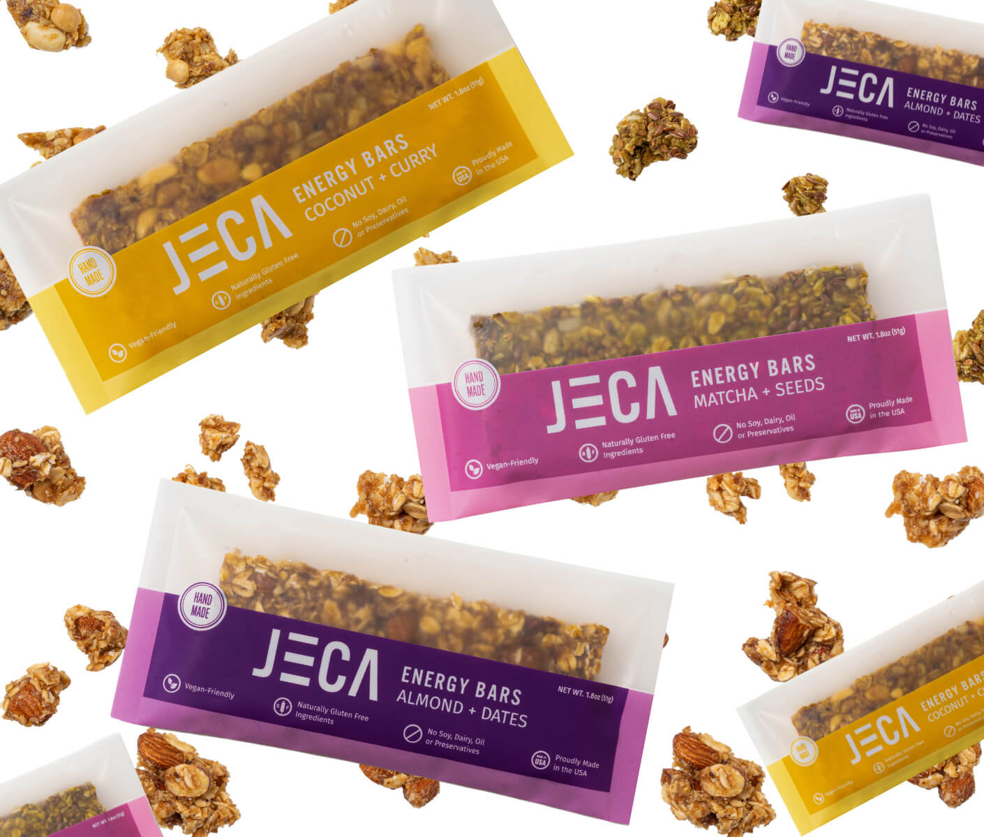 What Customers are Saying about Jeca's Healthy Snacks